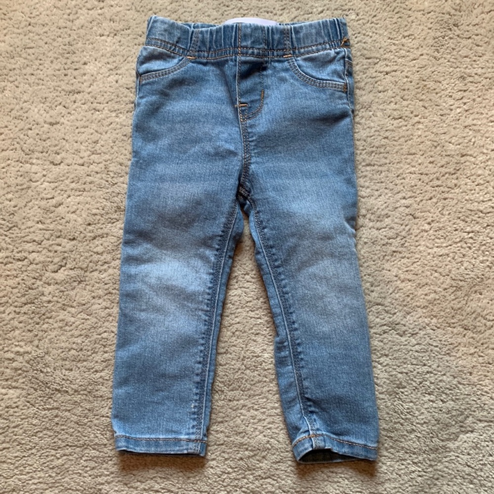 Old navy baby jeggings size 12-18m